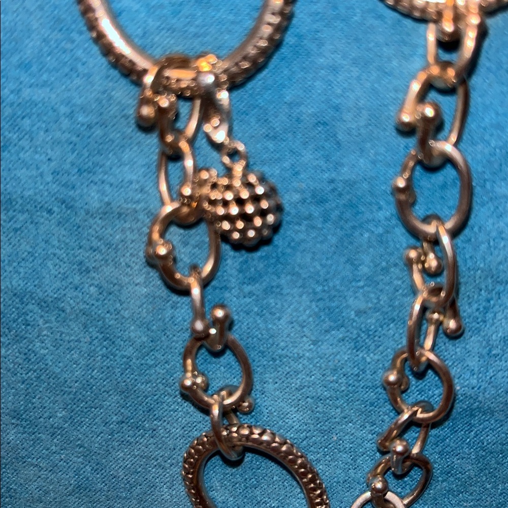 Michael Dawkins Sterling Silver Starry Night Necklace - Picture 2 of 3